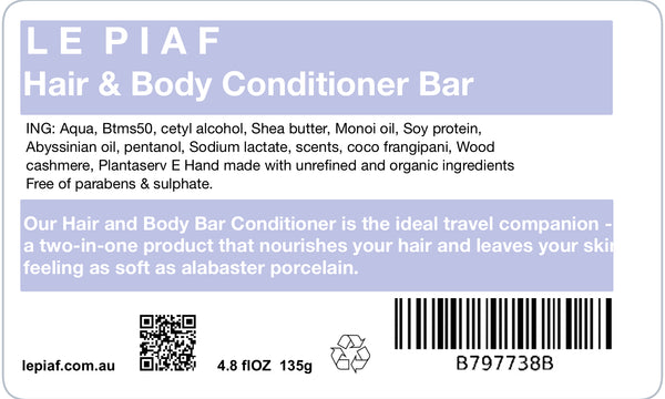 Hair & Body Conditioner Bar 135g
