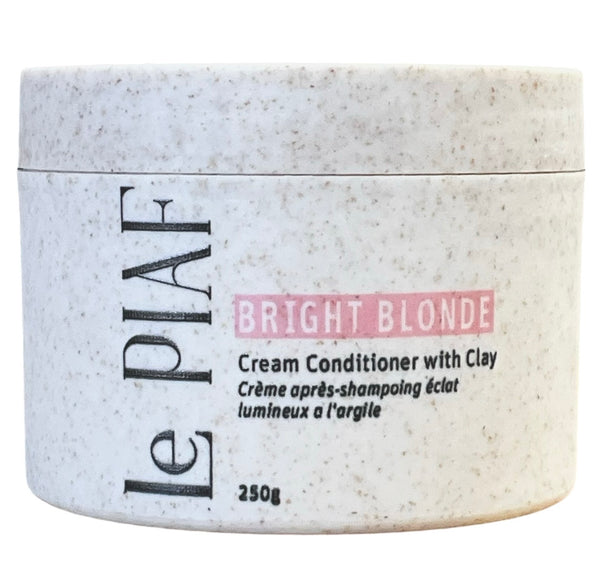 BRIGHT BLONDE Cream Conditioner with Clay Crème après-shampoing éclat lumineux a l'argile