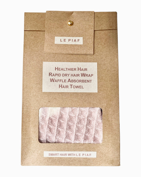 Turban Waffle wrap rapid Absorbent Hair Towel