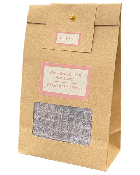 Turban Waffle wrap rapid Absorbent Hair Towel