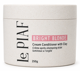 BRIGHT BLONDE Cream Shampoo with clay - Bain violet éclat lumineux anti Yellow à l’argile