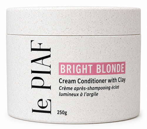BRIGHT BLONDE  Cream Conditioner with Clay Crème après-shampoing éclat lumineux a l'argile