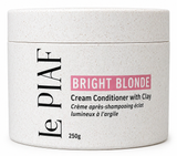 BRIGHT BLONDE  Cream Conditioner with Clay Crème après-shampoing éclat lumineux a l'argile
