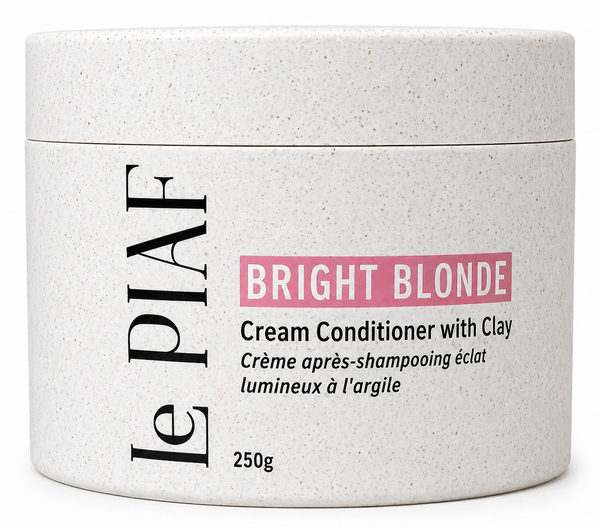 BRIGHT BLONDE  Cream Conditioner with Clay Crème après-shampoing éclat lumineux a l'argile