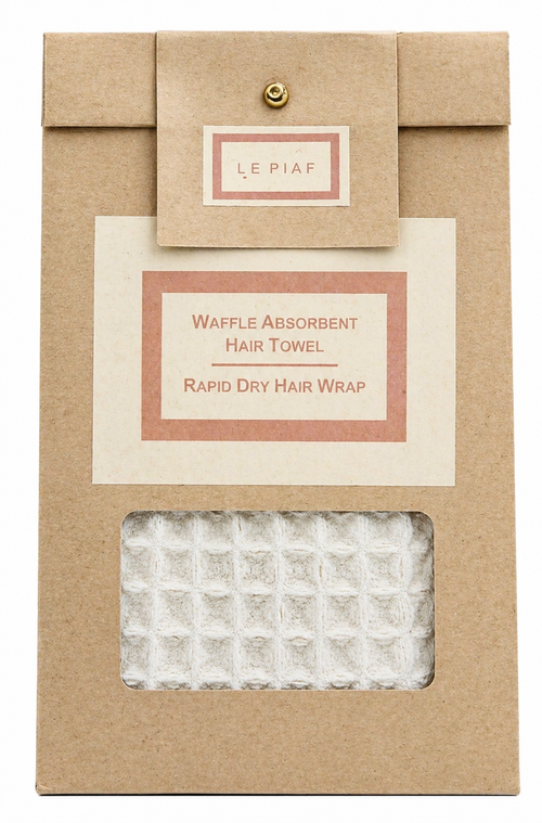 Turban Waffle wrap rapid Absorbent Hair Towel