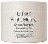BRIGHT BLONDE Cream Shampoo with clay - Bain violet éclat lumineux anti Yellow à l’argile