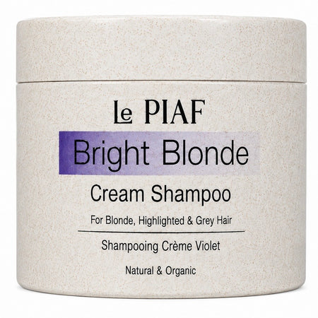 The DUO - BRIGHT BLONDE Cream Shampoo and Cream Conditioner with clay - Bain violet éclat lumineux anti Yellow à l’argile