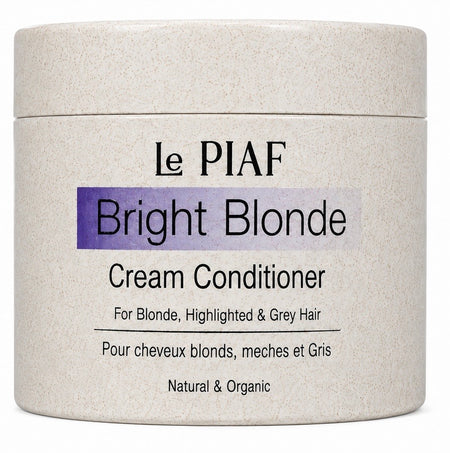 The DUO - BRIGHT BLONDE Cream Shampoo and Cream Conditioner with clay - Bain violet éclat lumineux anti Yellow à l’argile