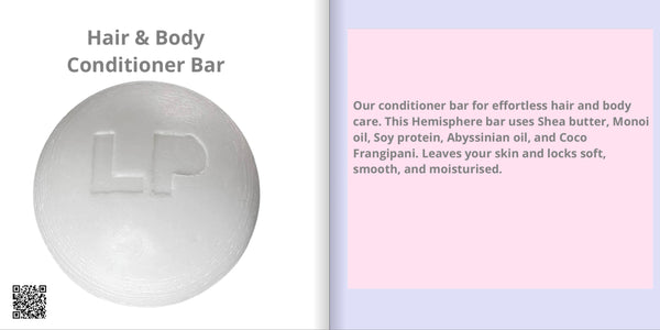 Le Piaf Hair & Body Conditioner Bar 135g