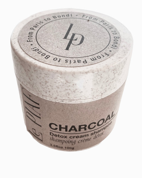 Detox Cream Charcoal Shampoo     Shampoing Crème Detox au Charbon