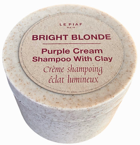 Rich protein hair Masque BRIGHT BLONDE with Clay - Blond brillant masque capillaire riche en protéines à l'argile