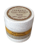 Le Piaf  Cream Shampoo TURMERIC Essential oil. Biodegradable jar Travel size 90g